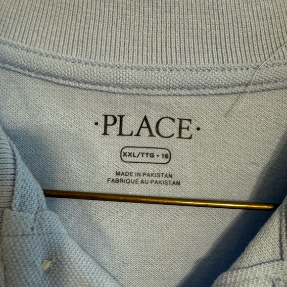 Two uniform light blue polos 1 LS, 1 SH size 16 - Picture 4 of 6